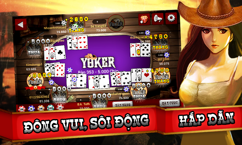 Game Bài Yoker - Phong Cách Cao Bồi